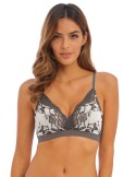 Bralette para pecho grande sin relleno Wacoal Florilege inky flower